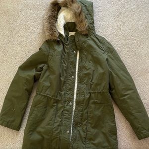 Gap Sherpa Lined Utility Parka